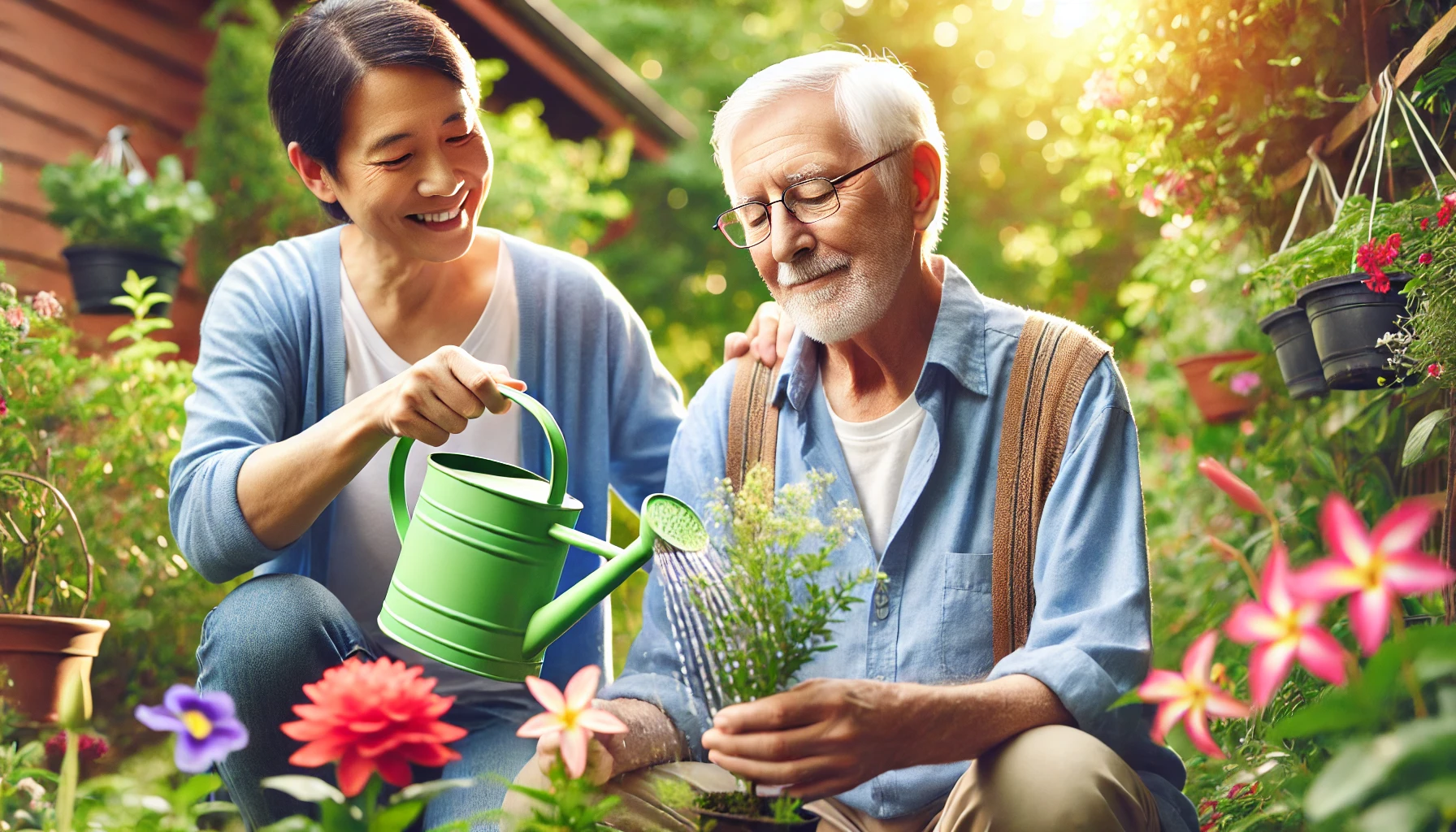 Gentle Waves Of Peace Through Caregiving Ideas For Dementia - 01